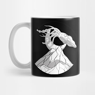 Giant sky squid Mug